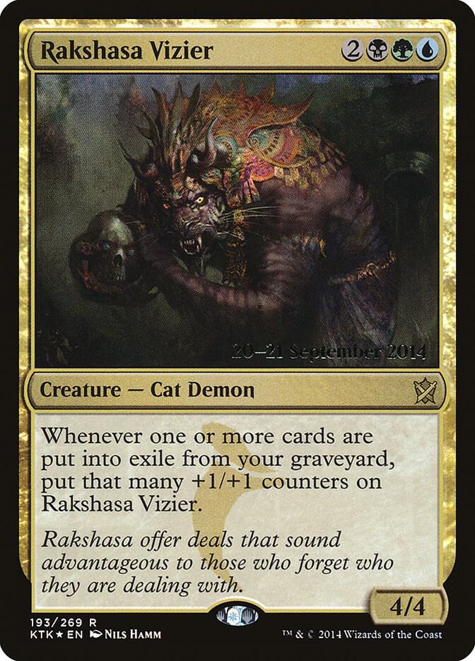 Rakshasa Vizier 193s/56 (Prerelease Cards)  - Foil | Good Games Modbury