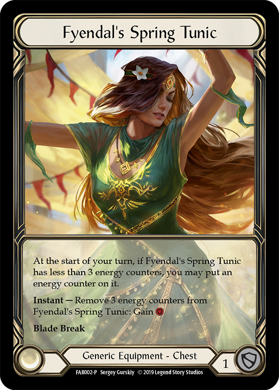 Fyendal's Spring Tunic [FAB002] (Promo)  Rainbow Foil | Good Games Modbury