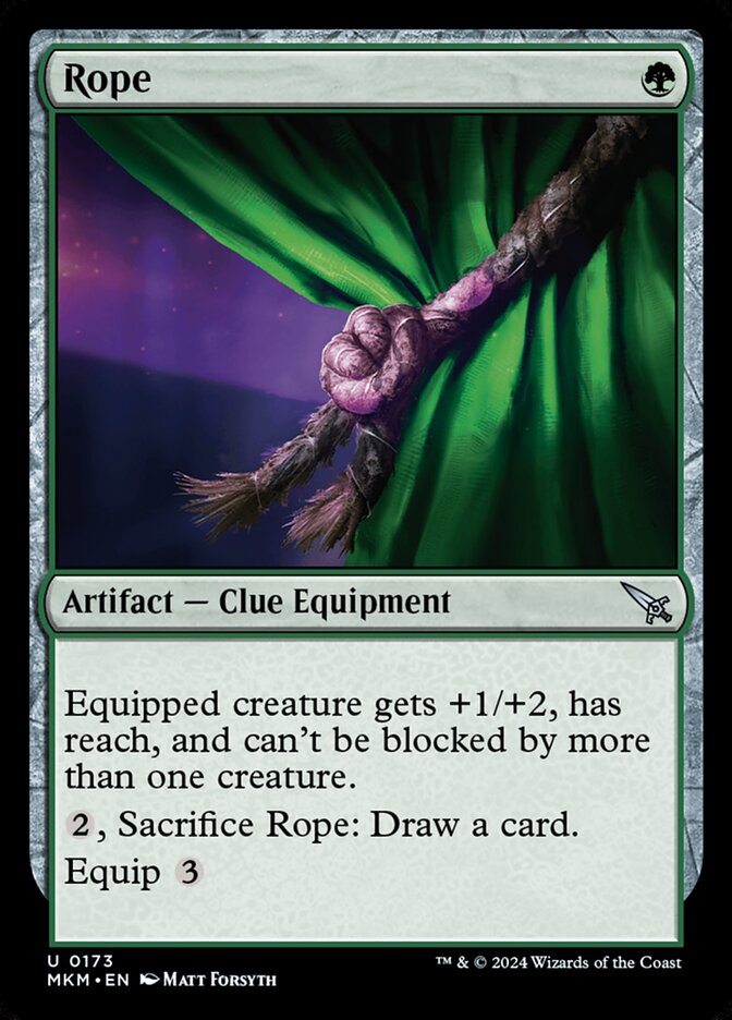 Rope 173/286 (Murders at Karlov Manor)  - Foil | Good Games Modbury