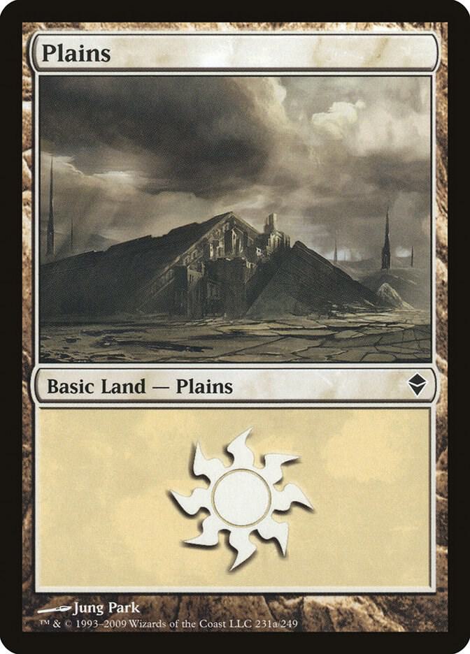 Plains 231/249 (Zendikar)  | Good Games Modbury