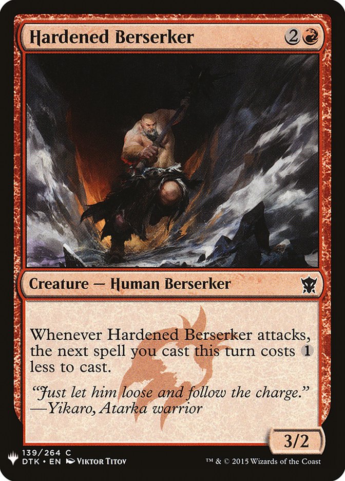 Hardened Berserker [Mystery Booster] | Good Games Modbury