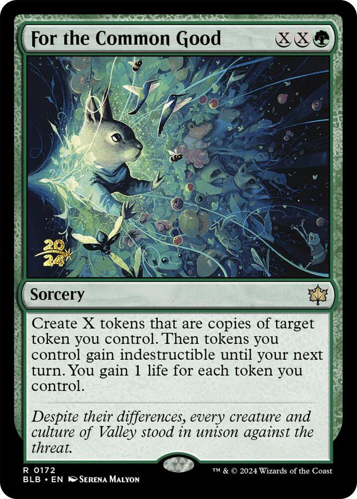 For the Common Good 172s/160 (Prerelease Cards)  - Foil | Good Games Modbury