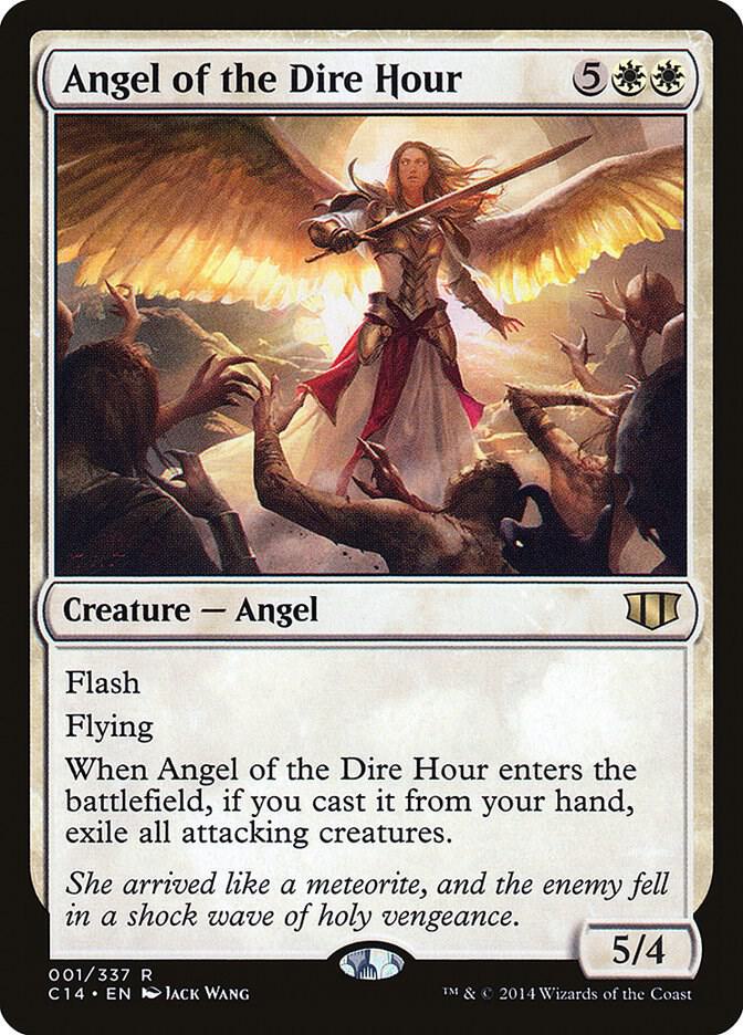 Angel of the Dire Hour 1/337 (Commander 2014)  | Good Games Modbury