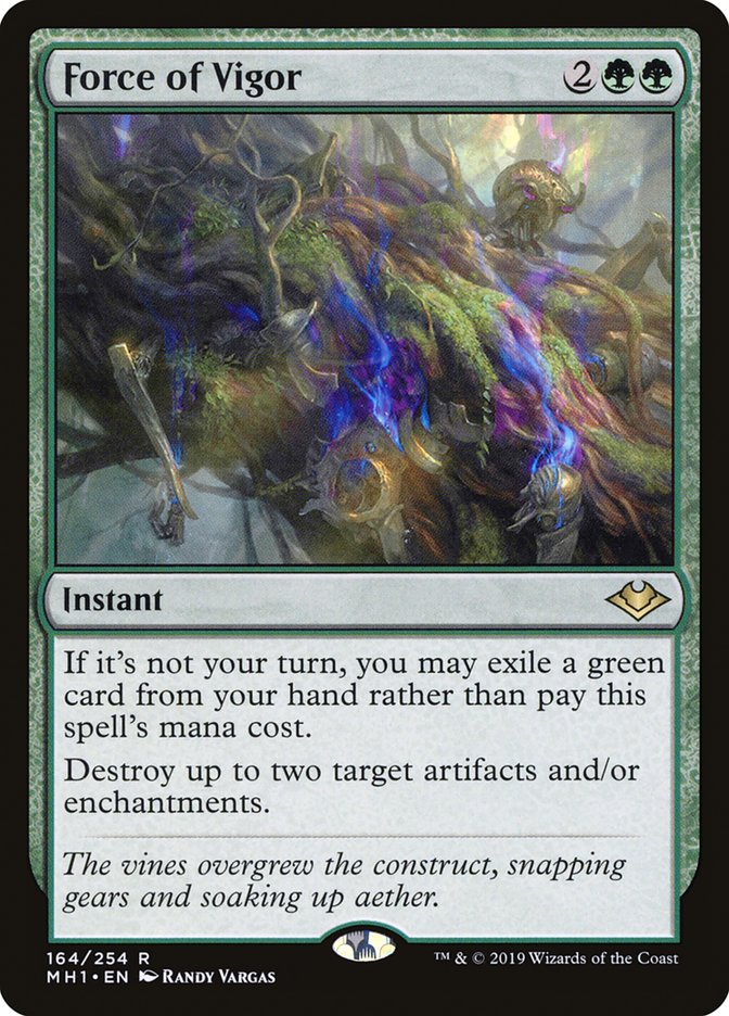 Force of Vigor 164 (Modern Horizons)  - Foil | Good Games Modbury