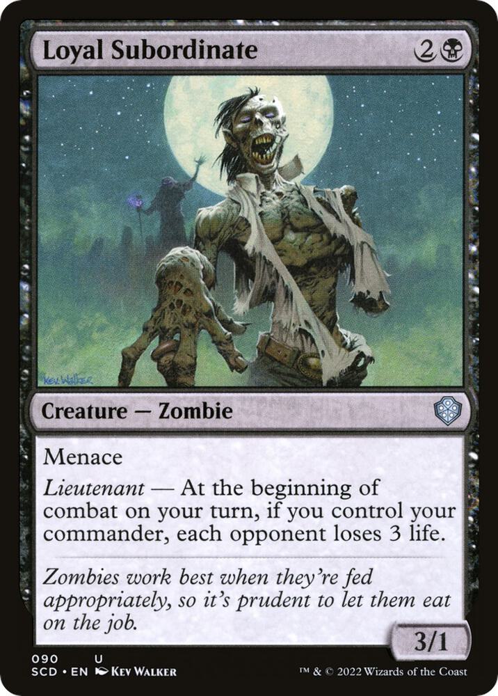 Loyal Subordinate 90/352 (Starter Commander Decks)  | Good Games Modbury