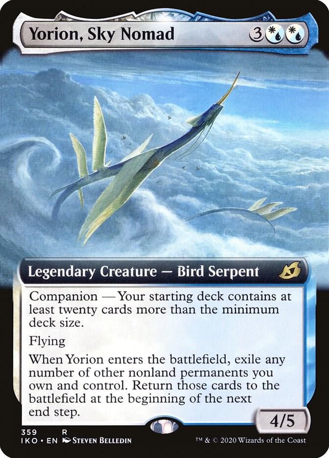 Yorion, Sky Nomad 359/274 (Ikoria: Lair of Behemoths)  - Extended Art Foil | Good Games Modbury