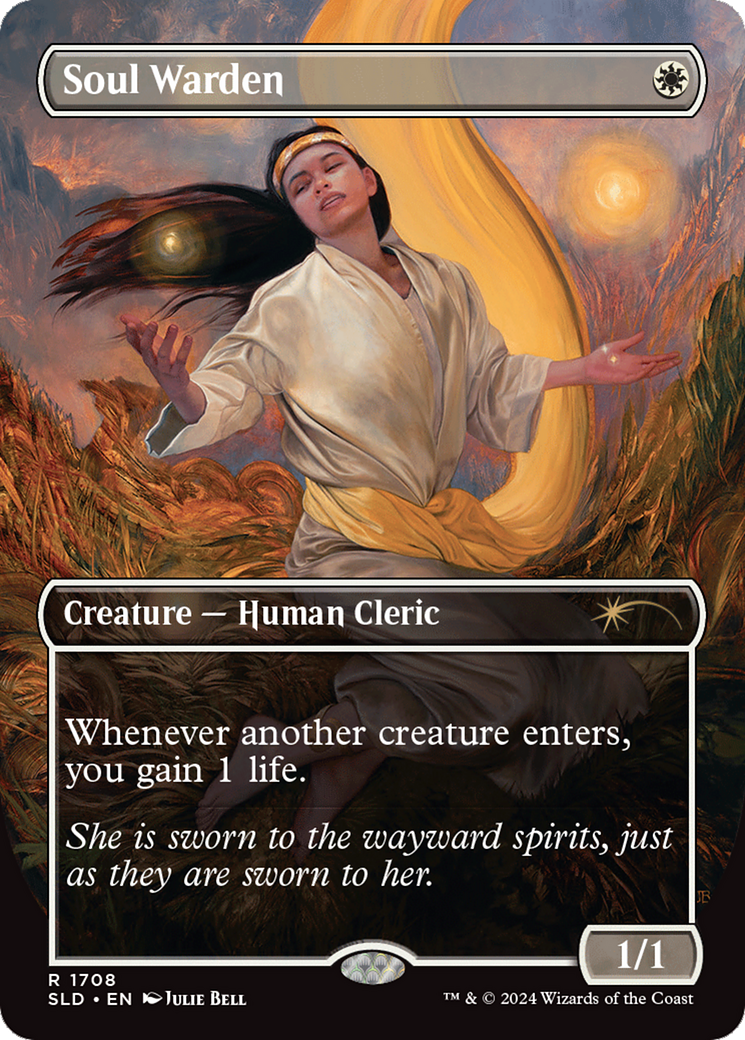 Soul Warden (Rainbow Foil) [Secret Lair Drop Series] | Good Games Modbury