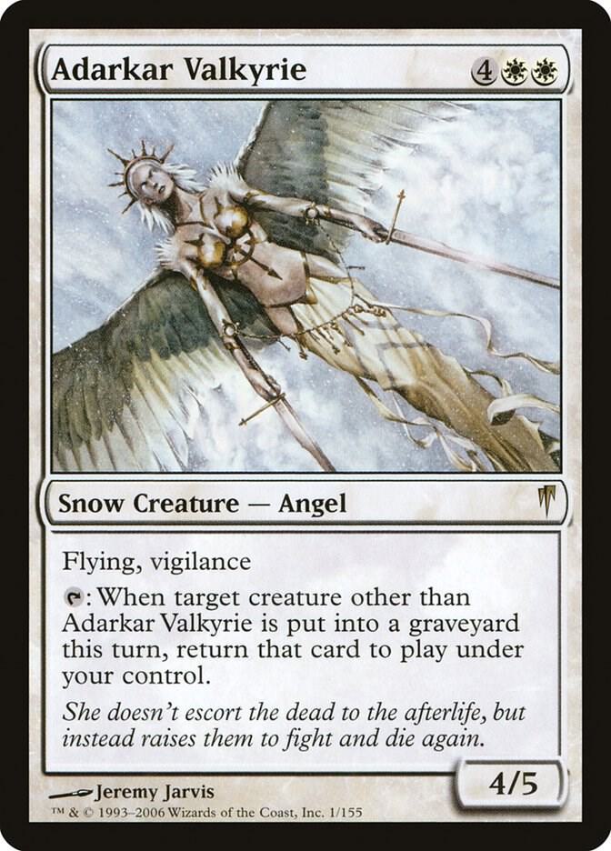 Adarkar Valkyrie 1/155 (Coldsnap)  - Foil | Good Games Modbury