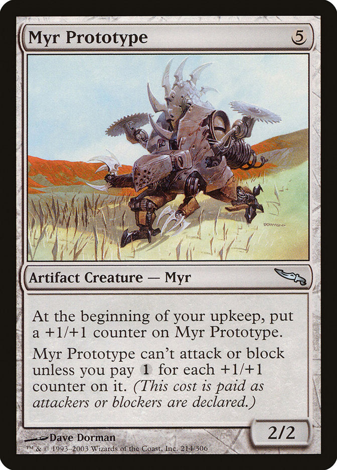 Myr Prototype [Mirrodin] | Good Games Modbury