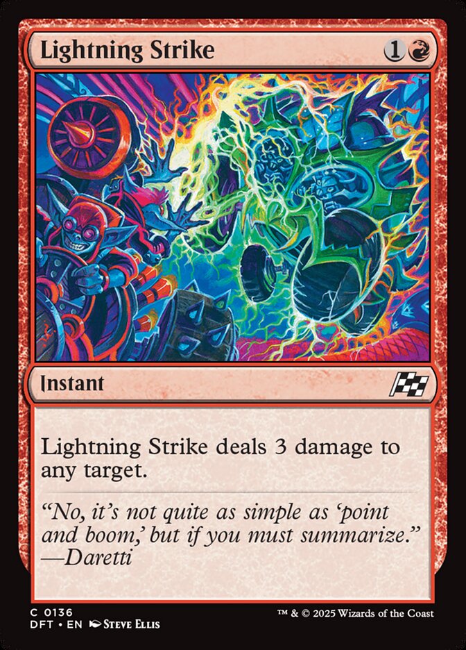 Lightning Strike 136/291 (Aetherdrift)  | Good Games Modbury
