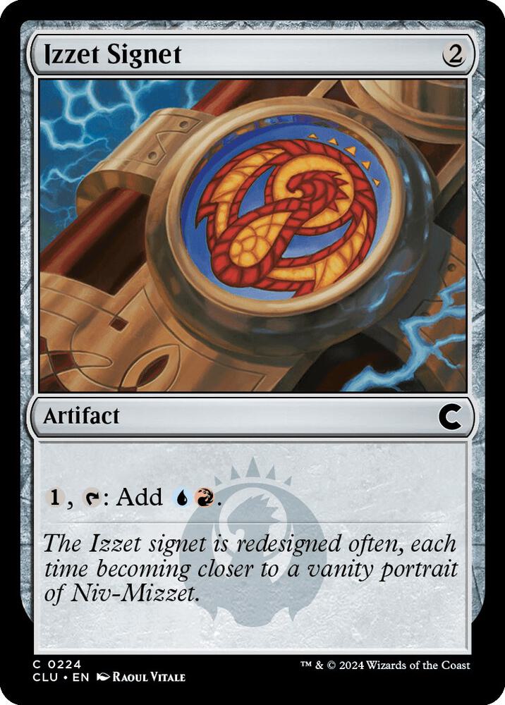 Izzet Signet 224/284 (Ravnica: Clue Edition)  | Good Games Modbury