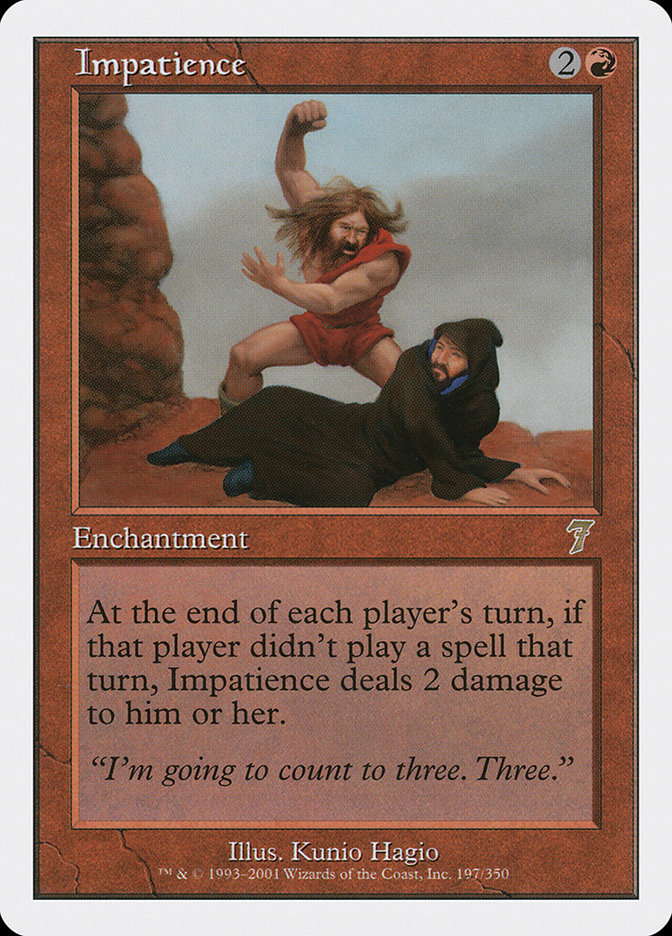 Impatience 197/350 (7th Edition)  | Good Games Modbury