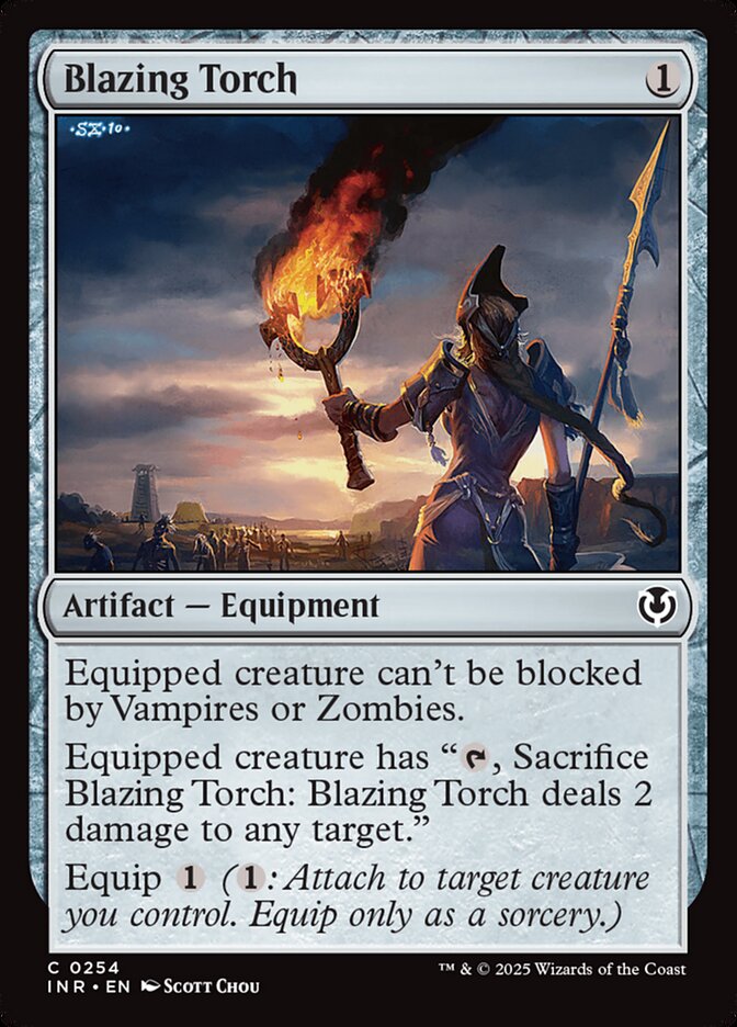 Blazing Torch 254/287 (Innistrad Remastered)  | Good Games Modbury