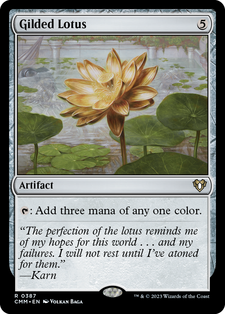 Gilded Lotus [Commander Masters] | Good Games Modbury