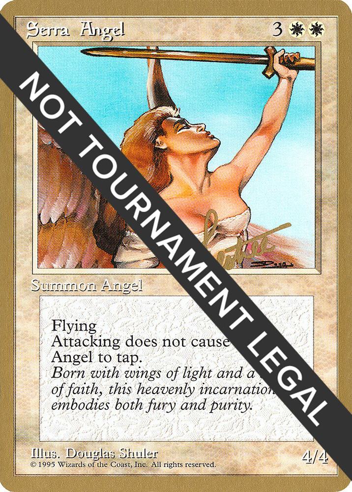Serra Angel 1996 Bertrand Lestree 4ED bl50/308 (World Championship Decks)  | Good Games Modbury