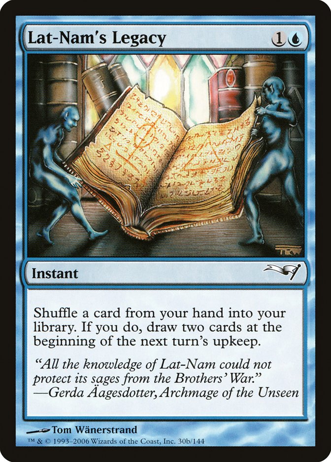 Lat-Nam's Legacy [Coldsnap Theme Decks] | Good Games Modbury