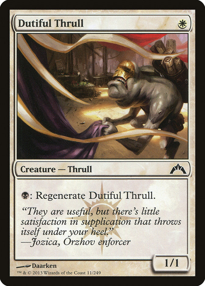 Dutiful Thrull [Gatecrash] | Good Games Modbury