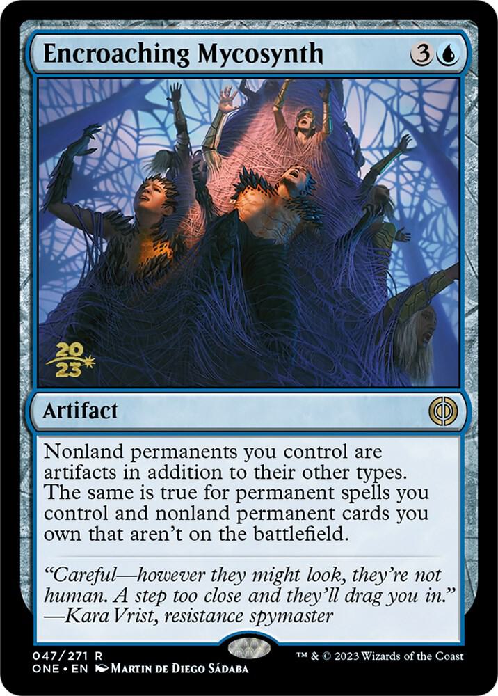 Encroaching Mycosynth 47s/160 (Prerelease Cards)  - Foil | Good Games Modbury