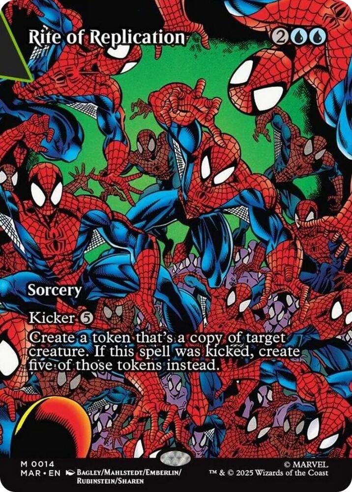 Rite of Replication 14 (Marvel Universe Eternal-Legal)  - Borderless Foil | Good Games Modbury