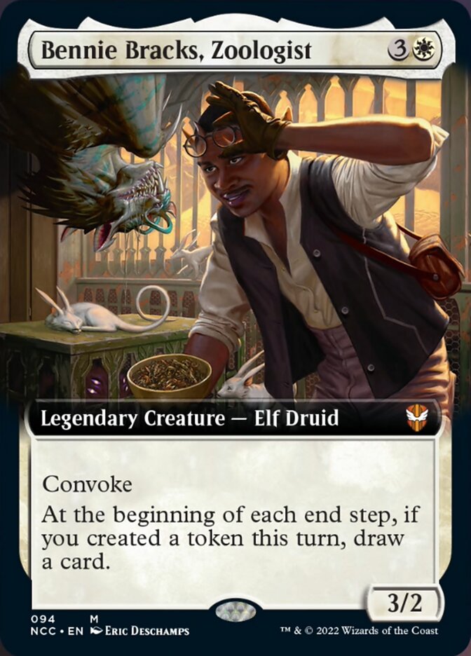 Bennie Bracks, Zoologist (Extended Art) [Streets of New Capenna Commander] | Good Games Modbury