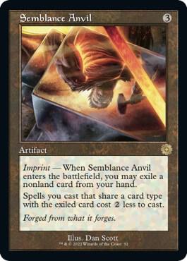 Semblance Anvil 52/63 (The Brothers' War: Retro Frame Artifacts)  - Foil | Good Games Modbury