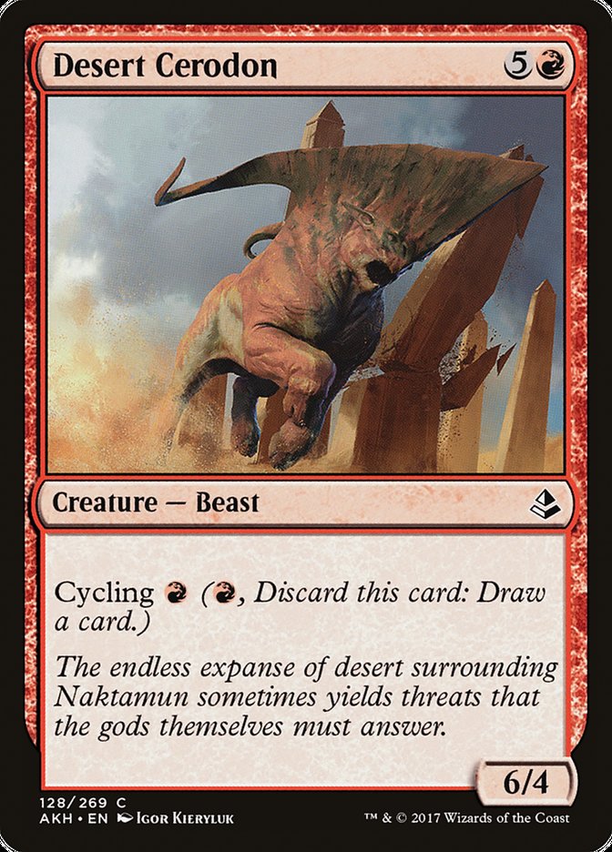 Desert Cerodon 128/269 (Amonkhet)  | Good Games Modbury