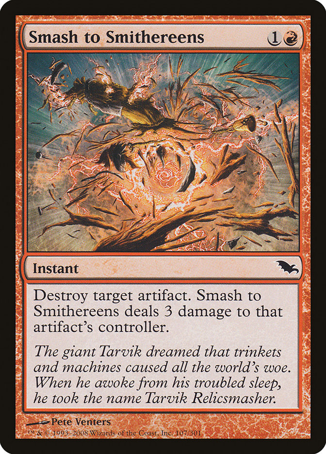 Smash to Smithereens [Shadowmoor] | Good Games Modbury