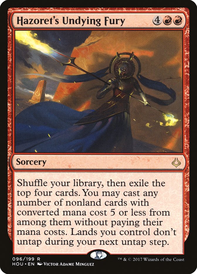 Hazoret's Undying Fury 96/199 (Hour of Devastation)  | Good Games Modbury