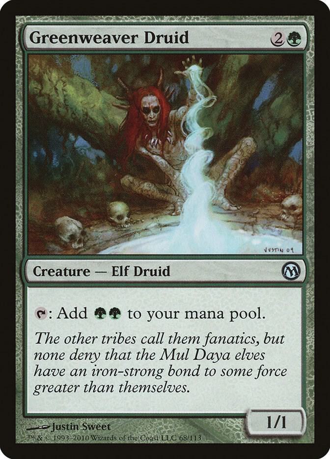 Greenweaver Druid 68/113 (Duels of the Planeswalkers)  | Good Games Modbury