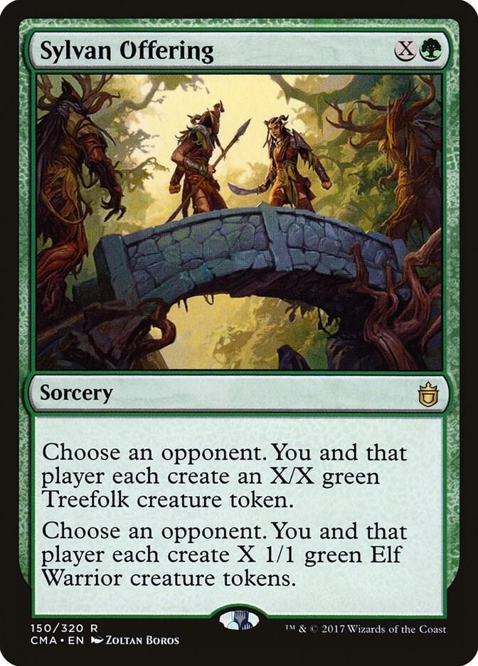 Sylvan Offering 150/320 (Commander Anthology)  | Good Games Modbury