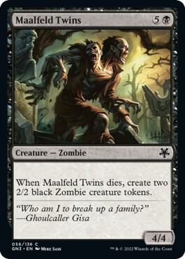 Maalfeld Twins 56/135 (Magic Game Night: Free-For-All)  | Good Games Modbury