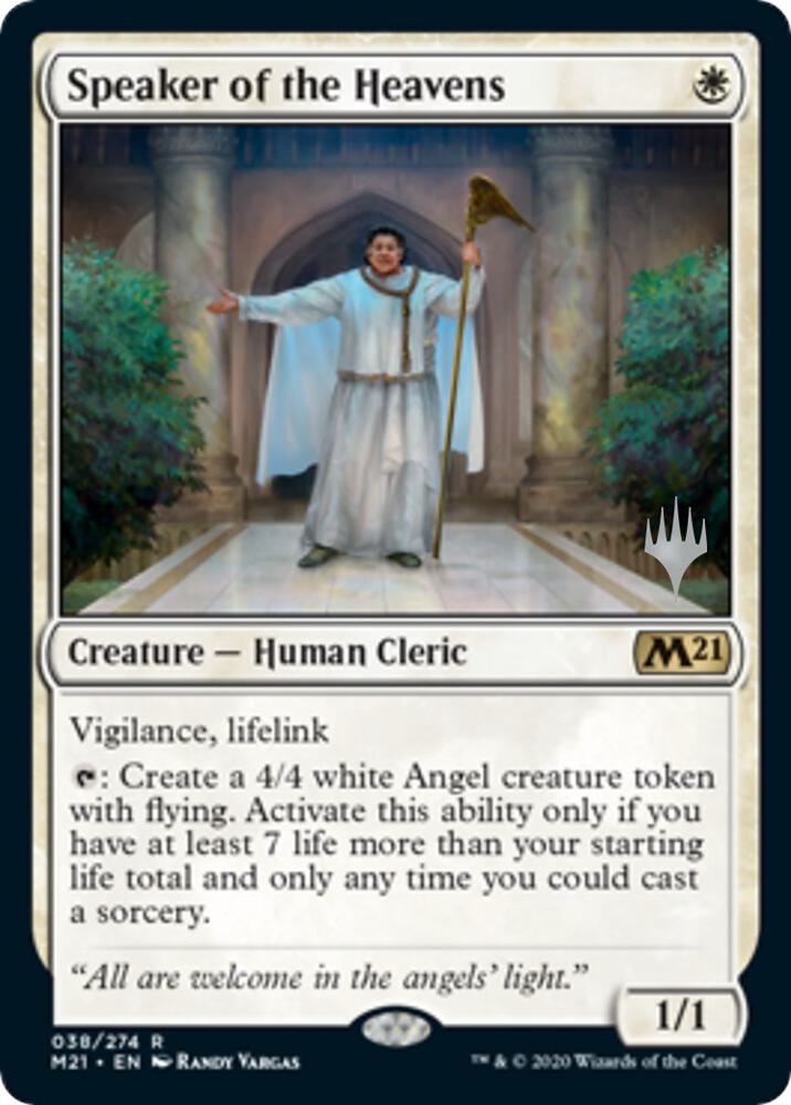 Speaker of the Heavens 38 (Promo Pack: Core Set 2021)  | Good Games Modbury