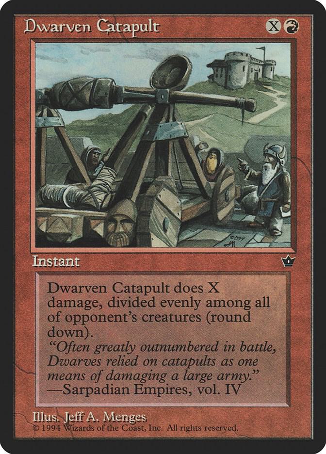 Dwarven Catapult 51/187 (Fallen Empires)  | Good Games Modbury