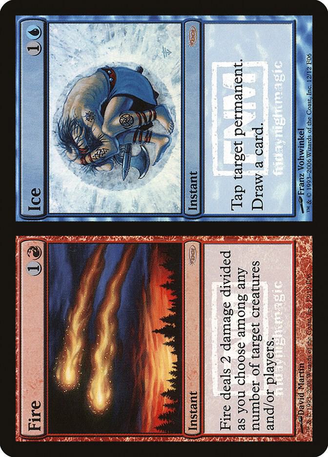 Fire // Ice 12a/12 (FNM Promos)  - Foil | Good Games Modbury