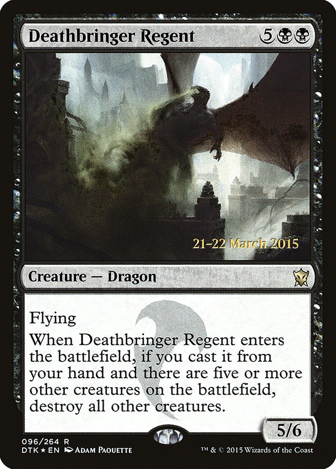 Deathbringer Regent [Dragons of Tarkir Prerelease Promos] | Good Games Modbury
