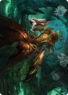 Glissa Sunslayer Art Card 47 (Art Series: Phyrexia: All Will Be One)  | Good Games Modbury