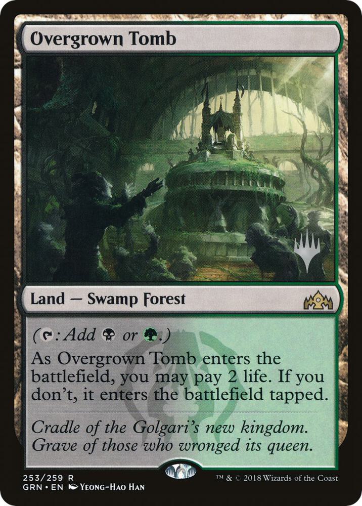 Overgrown Tomb 253 (Promo Pack: Throne of Eldraine)  | Good Games Modbury