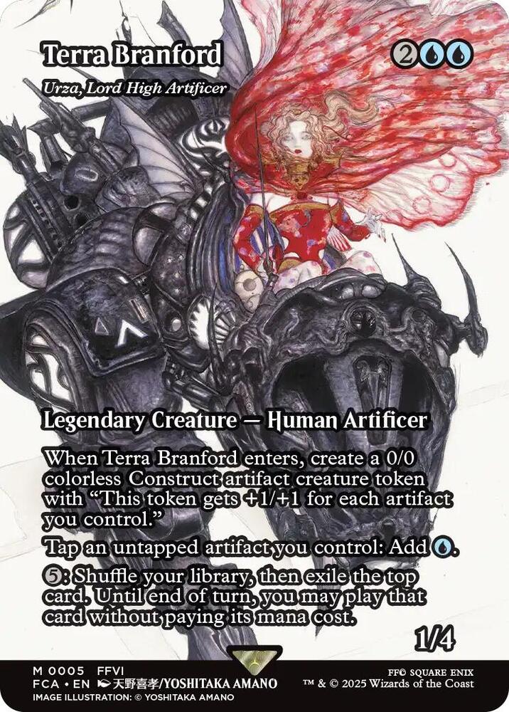 Terra Branford - Urza, Lord High Artificer 5/64 (FINAL FANTASY: Through the Ages)  - Showcase Foil | Good Games Modbury