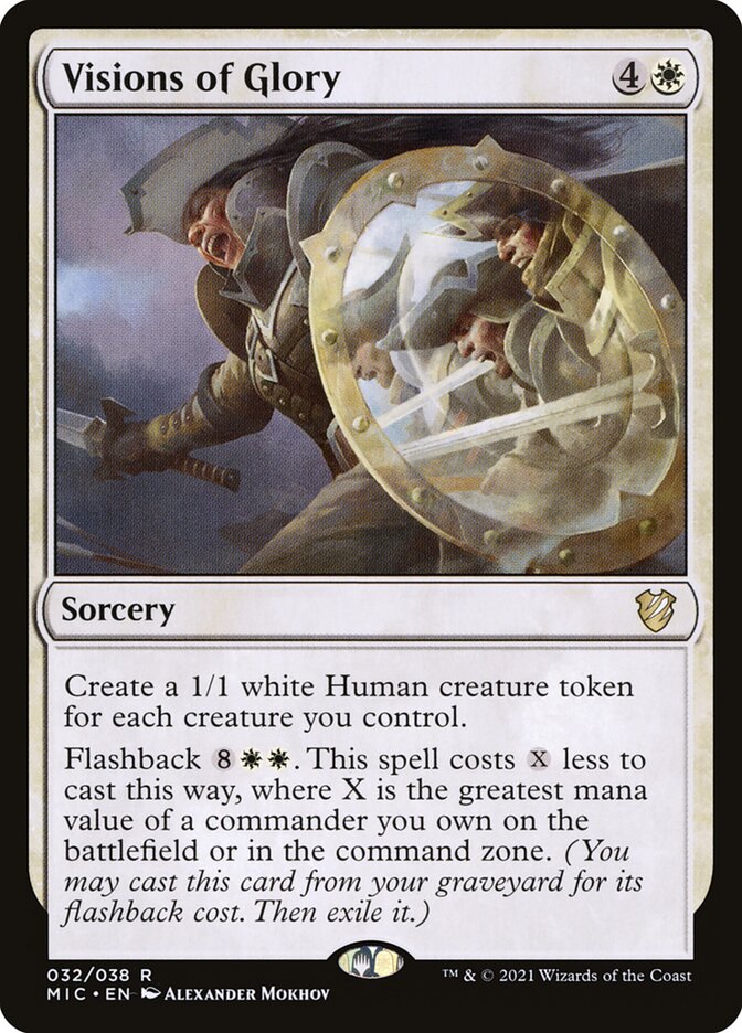 Visions of Glory 32/38 (Commander: Innistrad: Midnight Hunt)  | Good Games Modbury