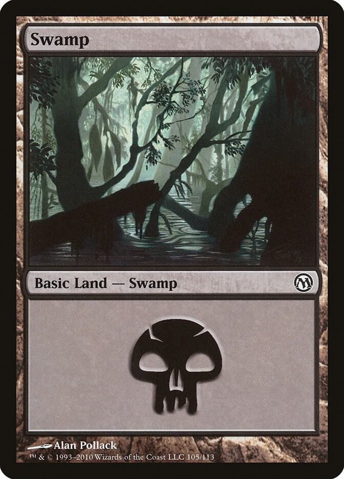 Swamp 105/113 (Duels of the Planeswalkers)  | Good Games Modbury