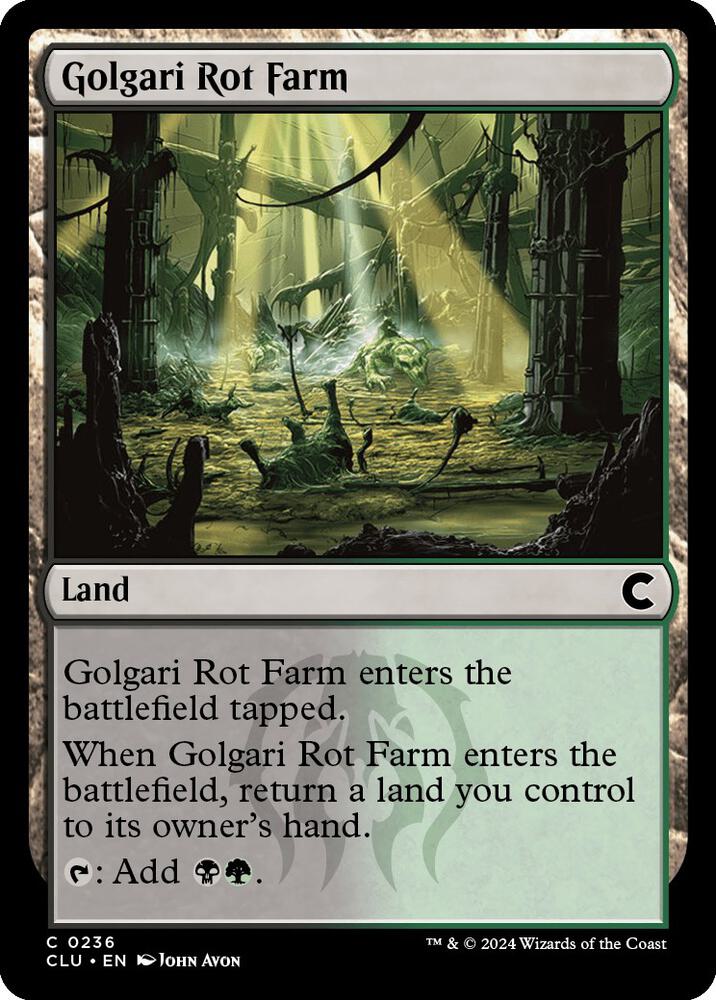 Golgari Rot Farm 236/284 (Ravnica: Clue Edition)  | Good Games Modbury