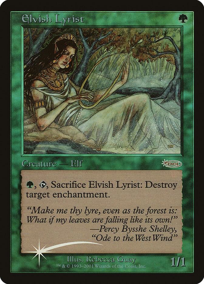 Elvish Lyrist 5/350 (Junior Series Promos)  - Foil | Good Games Modbury