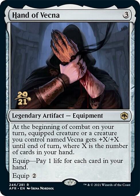Hand of Vecna 246s/241 (Prerelease Cards)  - Foil | Good Games Modbury