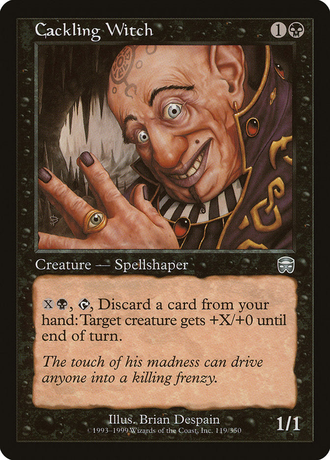 Cackling Witch 119/350 (Mercadian Masques)  | Good Games Modbury