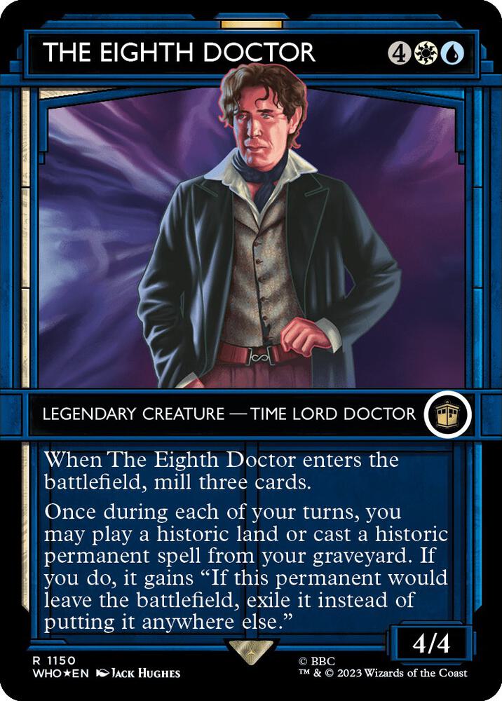 The Eighth Doctor 1150 (Universes Beyond: Doctor Who)  - Showcase Surge Foil | Good Games Modbury