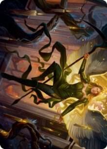 Sigarda Champion of Light Art Card 68 (Art Series: Innistrad: Midnight Hunt)  | Good Games Modbury