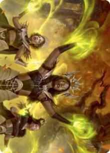 Dawnhart Wardens Art Card 57 (Art Series: Innistrad: Midnight Hunt)  | Good Games Modbury
