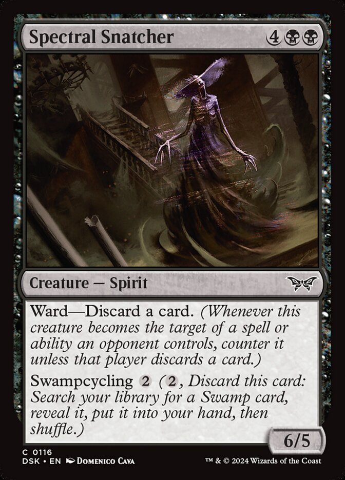 Spectral Snatcher 116 (Duskmourn: House of Horror)  - Foil | Good Games Modbury