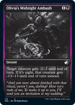 Olivias Midnight Ambush 118 (Innistrad: Double Feature)  - Foil | Good Games Modbury