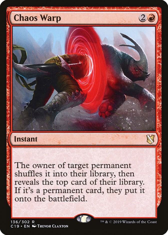 Chaos Warp 136/302 (Commander 2019)  | Good Games Modbury